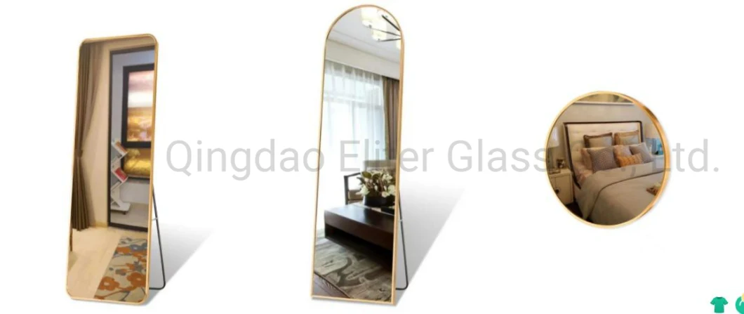2023 New Full Length Mirror Dressing Mirror Wall Mirror Rectangle Mirror with High Quality